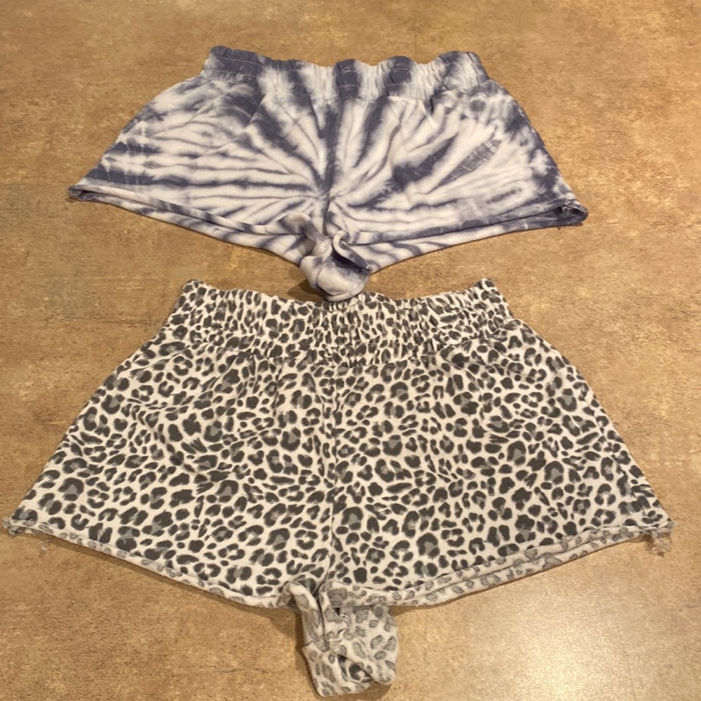 2 pair womens Grayson Threads sleepwear shorts size XS